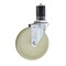 Service Caster 5'' SS Nylon Wheel Swivel 1-3/8'' Expanding Stem Caster SCC-SSEX20S514-NYS-138 - alternate 1
