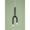 Mitzi Whit 2 Light Pendant 6 In. Polished Nickel/Black H382702-PN/BK - alternate 3