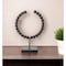 Homeroots Black Beaded Sculpture 392496 - alternate 2
