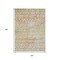 Homeroots 10' X 14' Peach And Ivory Argyle Washable Indoor Outdoor Area Rug 615817 - alternate 4