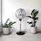 Optimus 20 Inch Industrial Grade HV Oscillating Stand Fan with Chrome Grill F-4205 - alternate 2