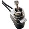 Gardner Bender Toggle Switch, 125/250 VAC, SPST, Lead Wire Terminal, Steel Housing Material, Gray Silver GSW-125 - alternate 2