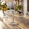 Flash Furniture Round Table Set, Aluminum, Plastic, Stainless Steel, Grey TLH-ALUM-32RD-017BCHR2-GG - alternate 3