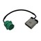 Avrgt Electronics 9-Pin Male Panel Mount Cable, 12-Inch Automotive Diagnostic Cable RP1226 Male to ELD Green J1939 - alternate 1