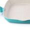 Martha Stewart Everyday Rexford 10 Inch Ceramic Nonstick Aluminum Square Grill Pan in Teal 138522.01 - alternate 2