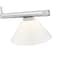 Z-Lite Vanguard Brushed Nickel 3 Light Billiard 3050-3BN-PWH - alternate 3