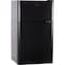 Commercial Cool 3.2 Cu. Ft. 2 Door Refrigerator , Freezer, Black CCRD32B - alternate 1