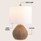 Jonathan Y Kona 20.5" Bohemian Classic Rattan/Iron LED Table Lamp, Brown/Brass Gold JYL8029A - alternate 3