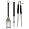 Mr Bar-B-Q Products Mr. BAR-B-Q Tool Set, Stainless Steel, Plastic Handle, Comfort-Grip Handle 02465YNST - alternate 1