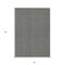 Homeroots 3' X 5' Black And Ivory Geometric Washable Indoor Outdoor Area Rug 594443 - alternate 3