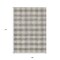 Homeroots 9' X 12' Taupe And Gray Plaid Washable Indoor Outdoor Area Rug 595521 - alternate 2