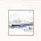 Homeroots Set Of Three Shoreline Blues I Framed Art Silver Picture Frame Print Wall Art, 3PK 416423 - alternate 2