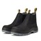 Handpoint Mens 6 in Soft Toe Work Boots-Black Crazy Horse Leather Slip-On Safety Boots, Slip Resistant, 11 80N04-D-11 - alternate 2