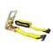 Mytee Products Ratchet Tie-Down Straps w/ Flat Hooks, 3inx30ft Ratchet Straps Yellow, 15,000 lbs BS RS330 - alternate 3