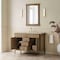 James Martin Vanities Kinnsden 48" Single Vanity, Weathered Oak w/ 3 CM Tajnar Eclos Top D680-V48-WTO-3TJR - alternate 2