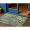 Homeroots 3' X 5' Fern Green Gray And Olive Green Abstract Washable Indoor Outdoor Area Rug 618226 - alternate 1