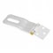 Prime-Line Door and Gate, Safety Hasp Hinge Latch, Fixed Staple 1-3/4 inch, Screws, Galvanized, Solid Brass Pin U 117123 - alternate 3