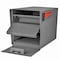 Mail Boss Locking Security Post-Mount Mailbox, Granite, USPS Approved 805922 - alternate 2