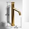 Vigo Cass Single Handle Single-Hole Bathroom Vessel Faucet in Matte Brushed Gold VG03030MG - alternate 3
