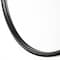 Homeroots 36" Black Oval Metal Framed Accent Mirror 376435 - alternate 4