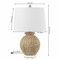 Jonathan Y Nora 22" Rustic Coastal Rattan Globe LED Table Lamps, Brown, 2PK JYL4050A-SET2 - alternate 3