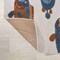 Jonathan Y Algarve Modern Fish High-Low Navy/Orange/Cream 5 ft. x 8 ft. Indoor/Outdoor Area Rug AMC114A-5 - alternate 2
