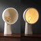 Jonathan Y Claude 17.5" Contemporary Minimalist Resin Half-Globe Column LED Table Lamp, Cream JYL6314A - alternate 3