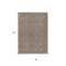 Homeroots 8' X 10' Brown And Ivory Geometric Washable Indoor Outdoor Area Rug 612121 - alternate 3