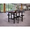 Regency Endure Standing Height Table & Chair Set with 4 Pull-Out Stools, Walnut Top, Walnut Wood Seats 9004-WLT-WLT - alternate 2