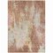 Homeroots 3' X 5' Tan Mauve And Ivory Abstract Washable Indoor Outdoor Area Rug 615878 - alternate 5