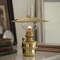 Kings County Tools Oil Lamp 14.5 in Tall Nautical Lamp with Captain’s Shade, Brass Body & Glass Bulb Decorative Lantern GW78A05-25 - alternate 3