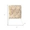 Homeroots Set Of Two 17" X 17" Taupe Faux Fur Solid Color Dining Chair Pads 476614 - alternate 4