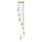 Z-Lite Aimie 7-Light Chandelier, 18 in W x 13 in H, Modern Gold 828P6-7R-MGLD - alternate 1