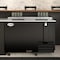 Koolmore 50 in. Commercial Bottle Cooler in Black with Built-In Opener, ETL Listed, 14 cu. ft. KM-BOC50-BK - alternate 3