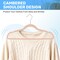 Simple Deluxe HealSmart Velvet Hangers, Space Saving Clothes Hangers, Pink, 50PK HKHANGVELVET50PNK - alternate 3