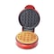 Betty Crocker Betty CrockerMini Waffle Maker, 550W Compact Kitchen Appliance, Red BC-4888R - alternate 1