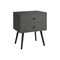 Monarch Specialties Accent Table, Bedroom, Living Room, Nightstand, Side Table, Storage Drawer, Grey, Contemporary I 3629 - alternate 1