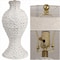 Jonathan Y Elicia 31 in. Coastal Bohemian Hand Woven Water Hyacinth Urn LED Table Lamp, White JYL1015D - alternate 3