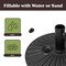 Pure Garden 50-Pound Fillable Umbrella Base 50-LG1209 - alternate 5