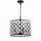 Jonathan Y Gabrielle 16" Crystal/Metal LED Pendant, Oil-Rubbed Bronze JYL9026A - alternate 3
