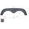 Icon Tandem Axle Fender Skirt FS4329 for Pilgrim - Gray 14329 - alternate 2