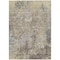 Homeroots 8' X 10' Beige And Brown Abstract Washable Indoor Outdoor Area Rug 605533 - alternate 4