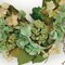 Homeroots 32" Green Daisy Artificial Wreath 634649 - alternate 2