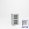 Pucel Counter Height Cabinet, Perforated Door and Drawer Unit, 24 in W x 48 in H x 19 in D, Gray HDTC-2442-PDL - alternate 1