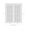 Sartodoors Interior Double Doors 72 x 80 inches, BASIC 9233 White, Wood Interior Solid Panel Frame, Closet B BASIC9233DD-SKIN-72 - alternate 2