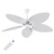 Jonathan Y Raffles 52" Bohemian Industrial Metal/Plastic Mobile-App/Remote-Controlled 6-Speed Palm Blade Ceilin JYL9719D - alternate 1