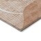 Homeroots 5' X 8' Salmon Copper And Ivory Abstract Washable Indoor Outdoor Area Rug 587603 - alternate 3