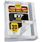 Core Tarps Tarp, 5 ft x 7 ft, 30 Mil, Clear, Polyethylene, UV Resistant CT-201-5X7 - alternate 1