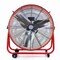 Vie Air 24 Inch Commercial Floor Drum Fan in Red VA-24MC - alternate 2