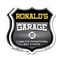 Signmission Ronald's Garage I Can Fix Everything But Stupid, 12 inch X 12 inch, Plastic Sign, 2PK SHI-P-2PACK-12-490-RONALD - alternate 1